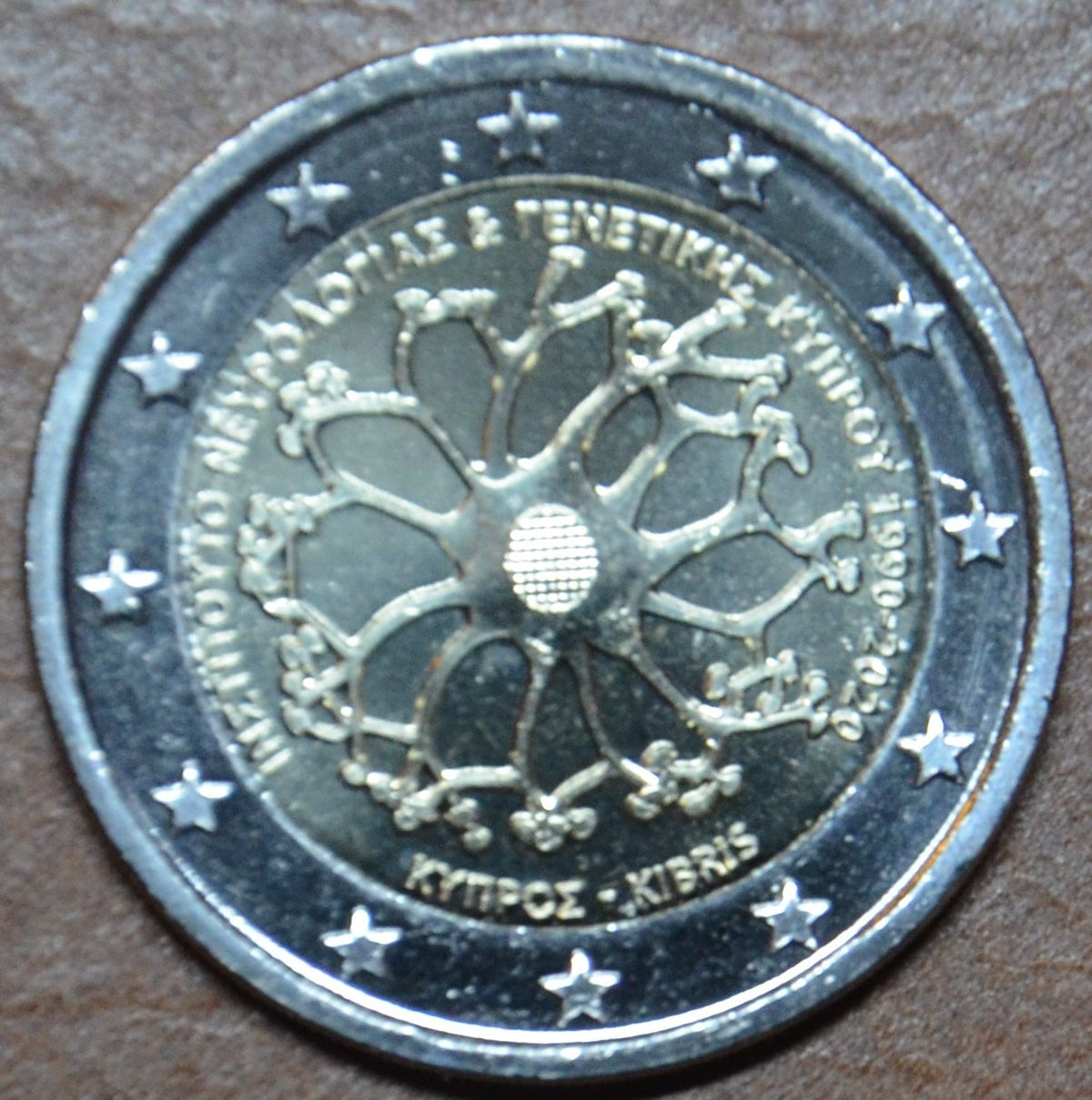 2 Euro Ciprus 2020 - A ciprusi neurológiai és genetikai intézet (UNC)