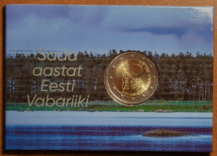 2 Euro Észtország 2018 - A függetlenség 100 éve (BU kártya)