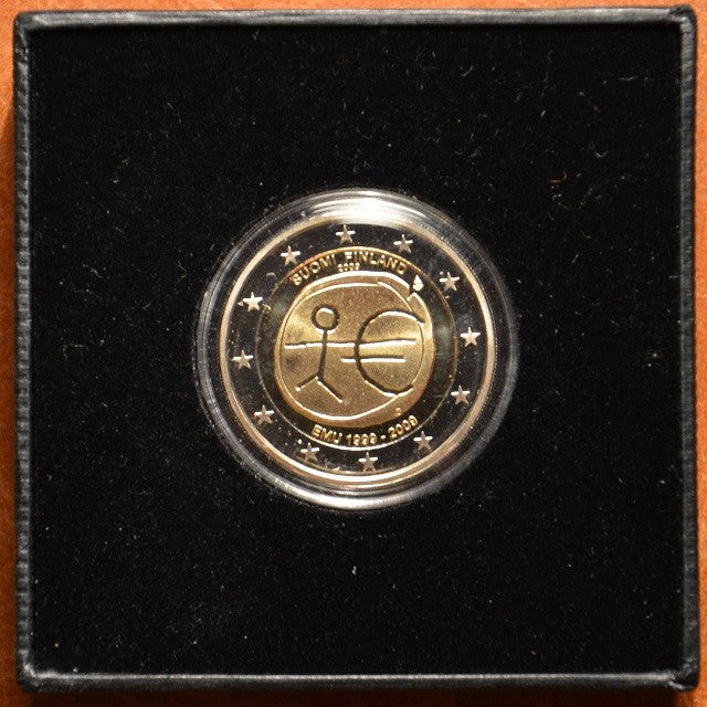 2 Euro Finnország 2009 - 10 éves az Európai Monetáris Unió (Proof)