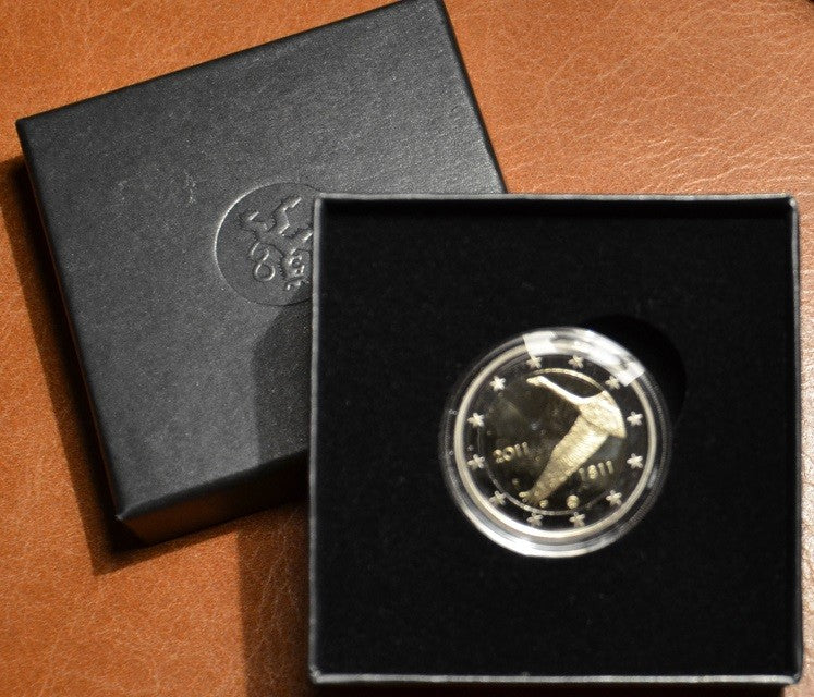 2 Euro Finnország 2011 - A finn nemzeti bank 200. évfordulója (Proof)
