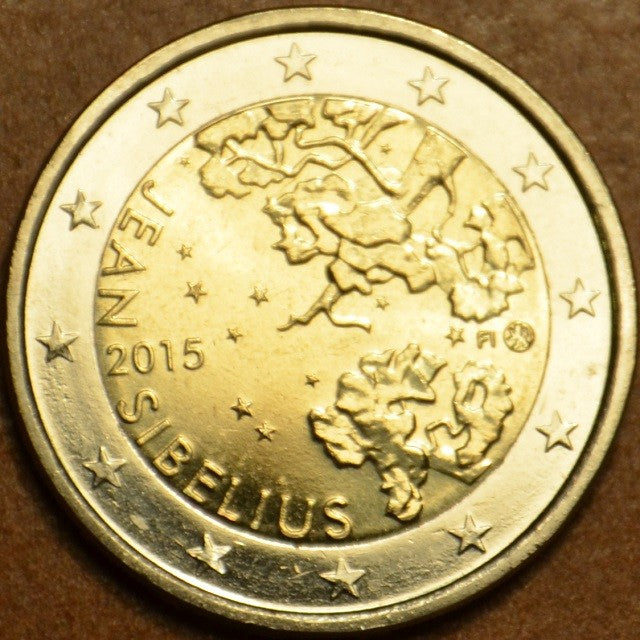 2 Euro Finnország 2015 - Jean Sibelius (UNC)