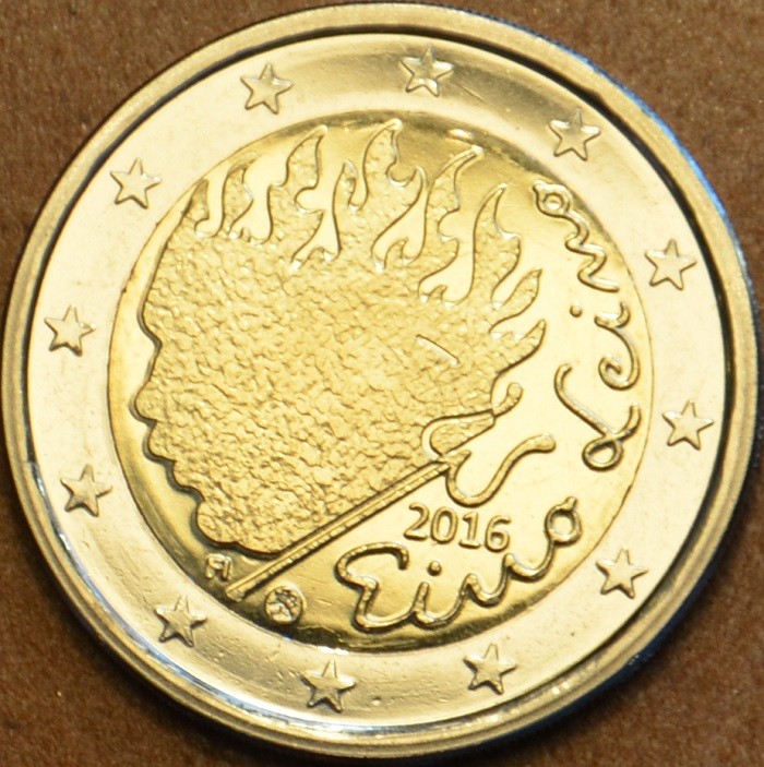2 Euro Finnország 2016 - Eino Leino (UNC)