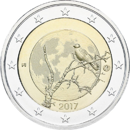 2 Euro Finnország 2017 - A finn természet (Proof)
