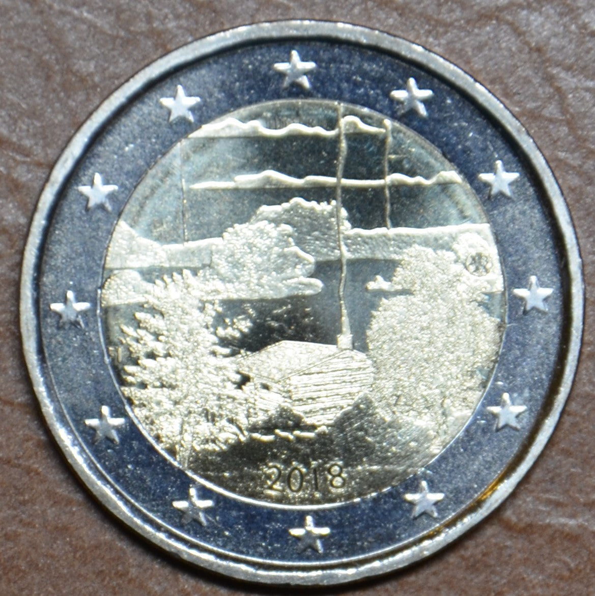 2 Euro Finnország 2018 - A finn szaunakultúra (UNC)