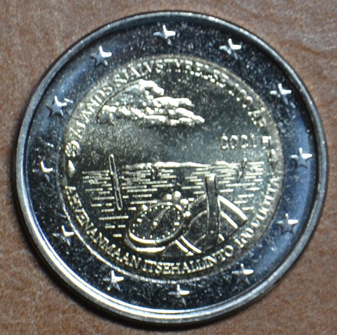 2 Euro Finnország 2021 - Åland (UNC)