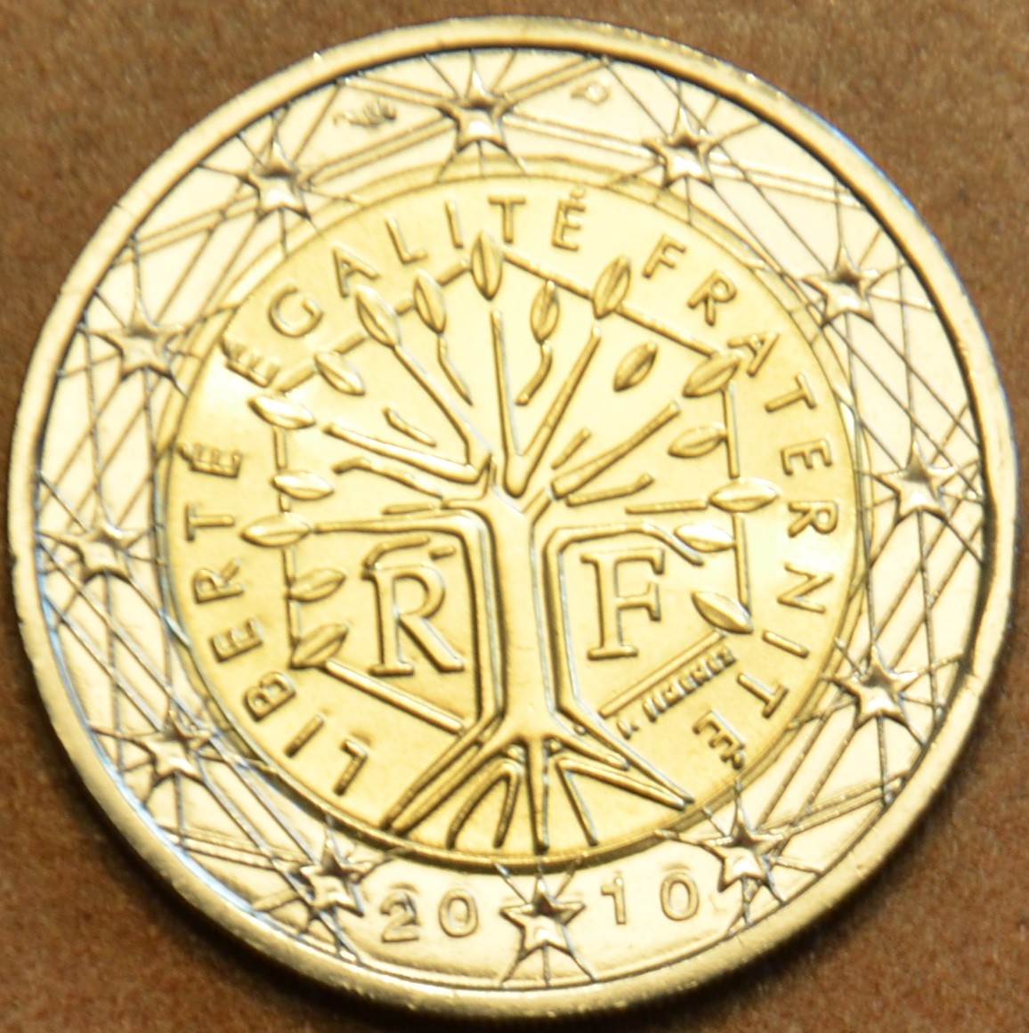 2 Euro Franciaország 2010 (UNC)