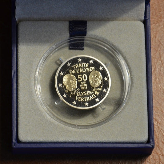 2 Euro Franciaország 2013 - Elyseé Szerzõdés 50. évfordulója (Proof)