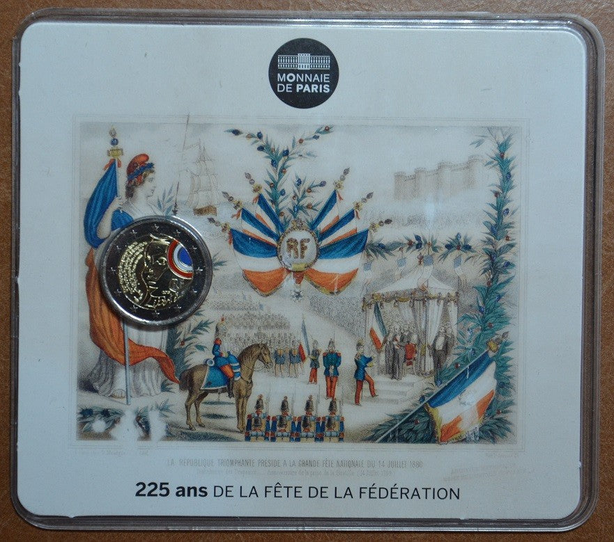 2 Euro Franciaország 2015 - A föderáció ünnepe (BU)
