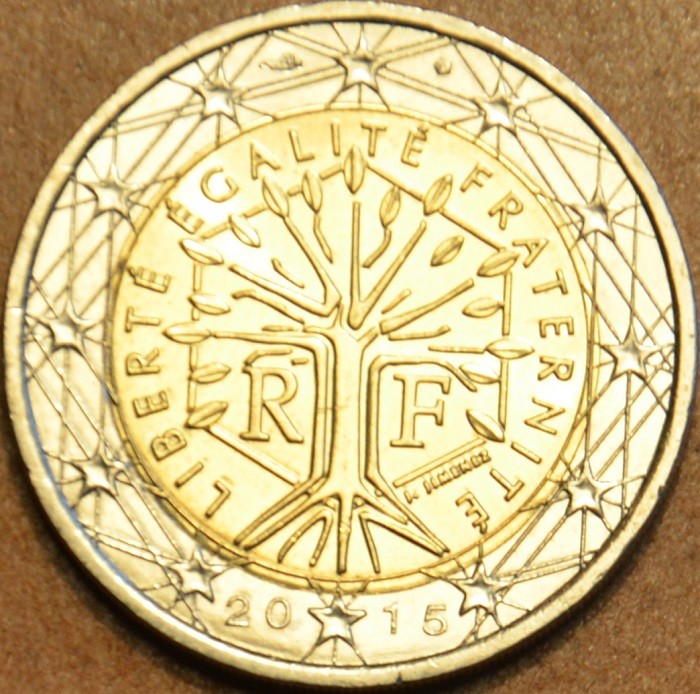 2 Euro Franciaország 2015 (UNC)