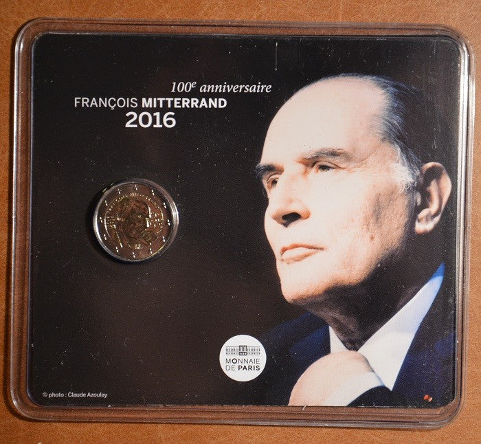 2 Euro Franciaország 2016 - Francois Mitterrand (BU kártya)