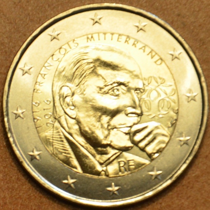 2 Euro Franciaország 2016 - Francois Mitterrand (UNC)
