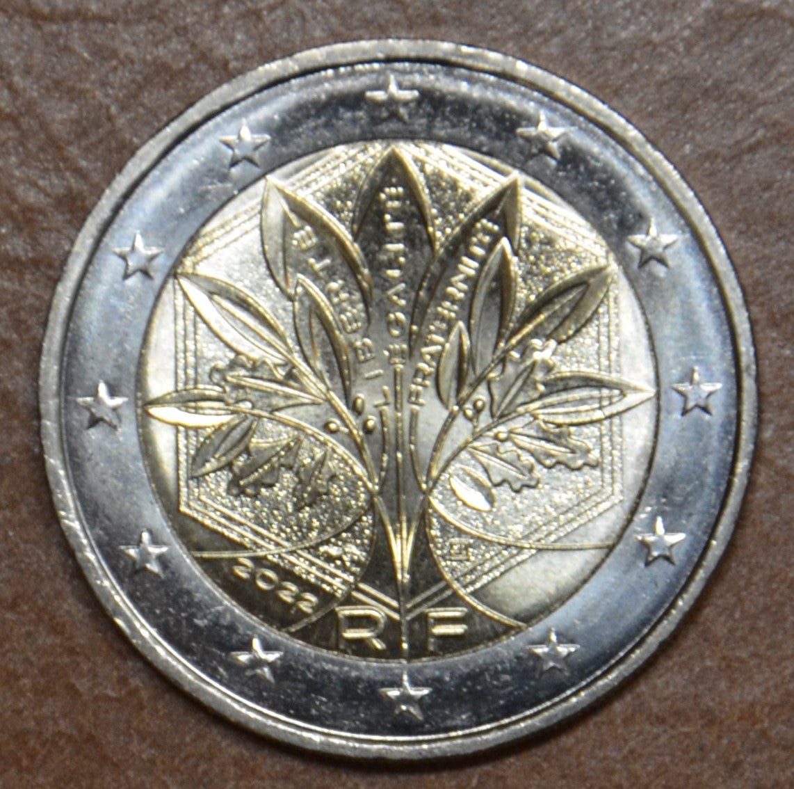 2 Euro Franciaország 2022 új design (UNC)
