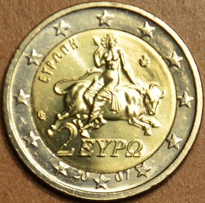 2 Euro Görögország 2007 (UNC)