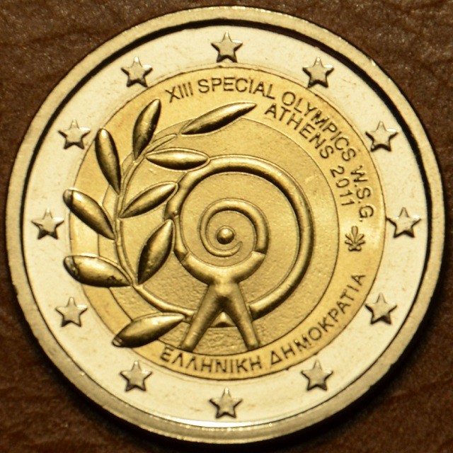 2 Euro Görögország 2011 - Speciális nyári olimpiai játékok Athénban (UNC)