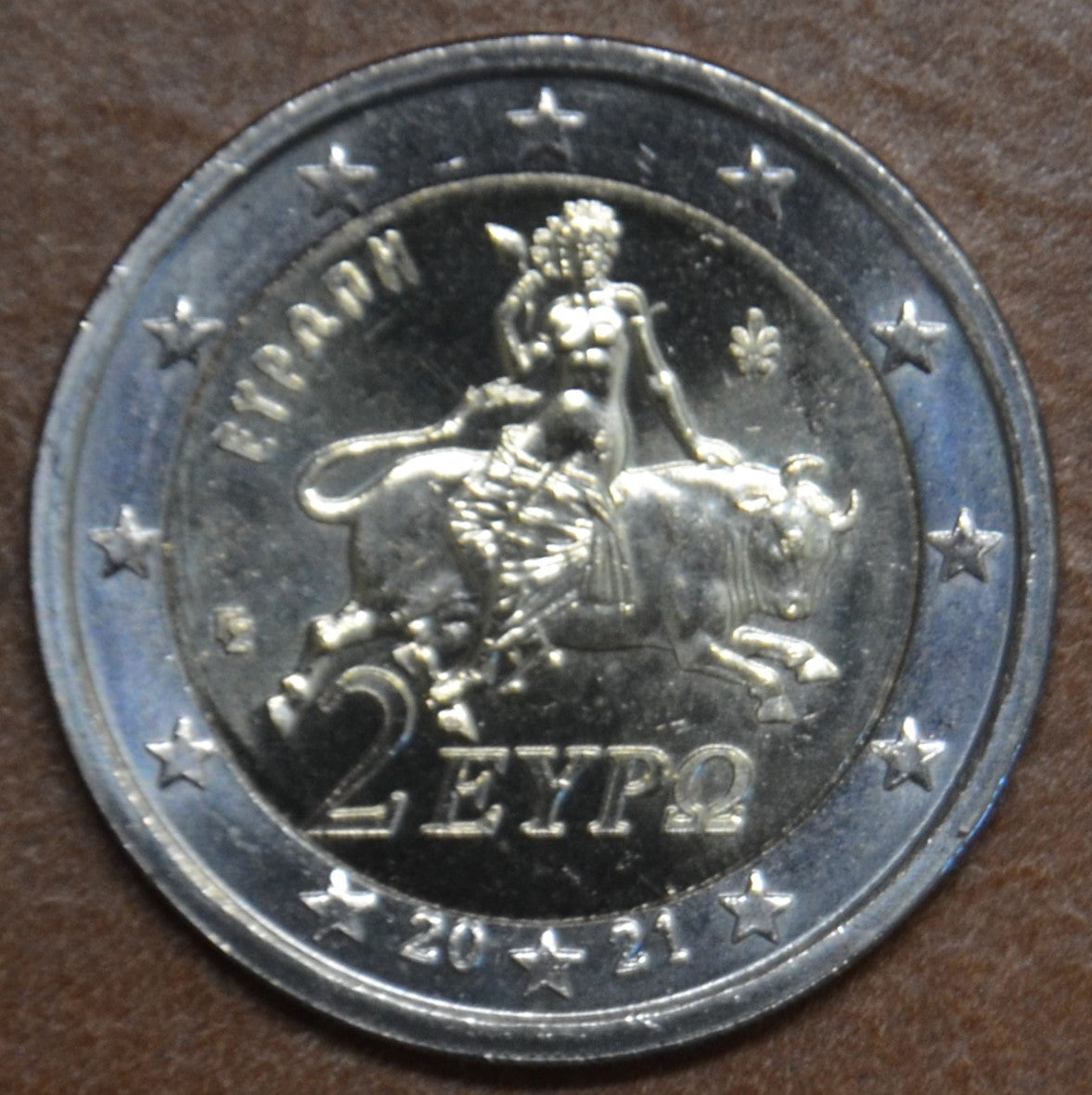2 Euro Görögország 2021 (UNC)