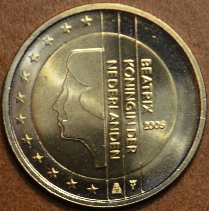 2 Euro Hollandia 2005 - Beatrix királynő (UNC)