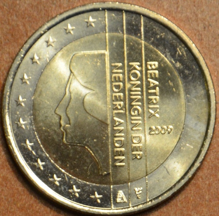 2 Euro Hollandia 2009 - Beatrix királynő (UNC)