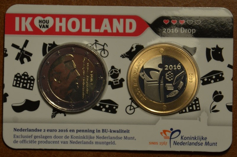 2 Euro Hollandia 2016 - Holland coin fair (BU)