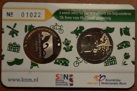 2 Euro Hollandia 2017 - Holland coin fair (BU)