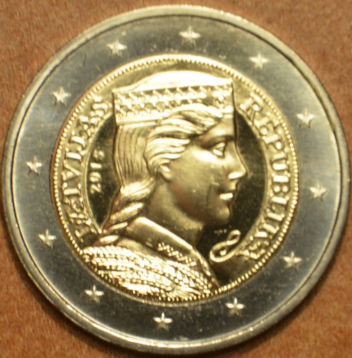 2 euro Lettország 2015 (UNC)