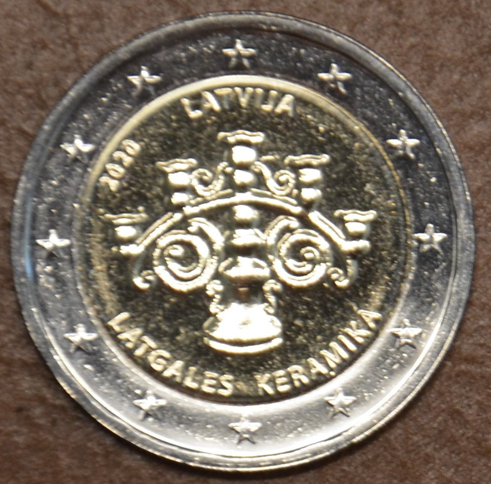 2 Euro Lettország 2020 - A Latgale-i kerámia (UNC)