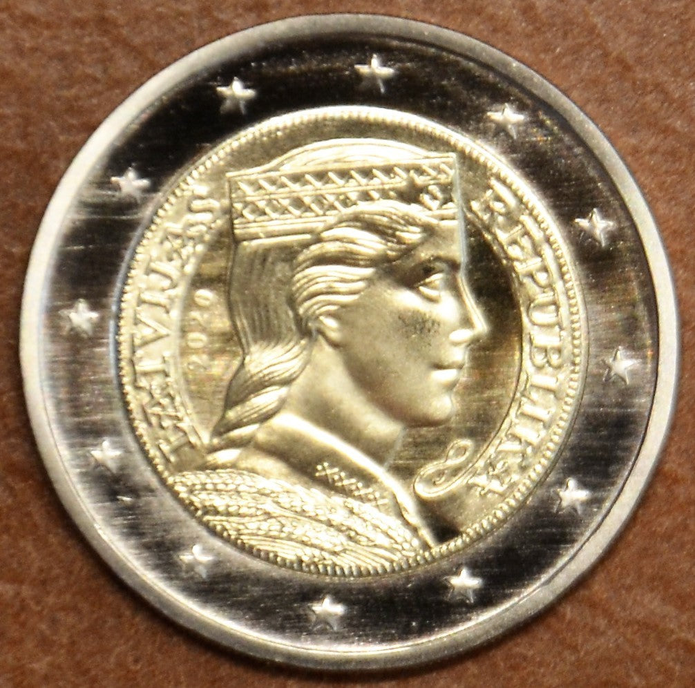 2 euro Lettország 2020 (UNC)