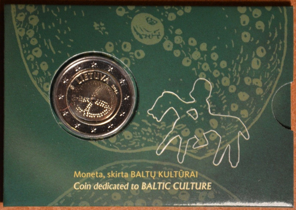 2 Euro Litvánia 2016 - A balti kultúra (BU)