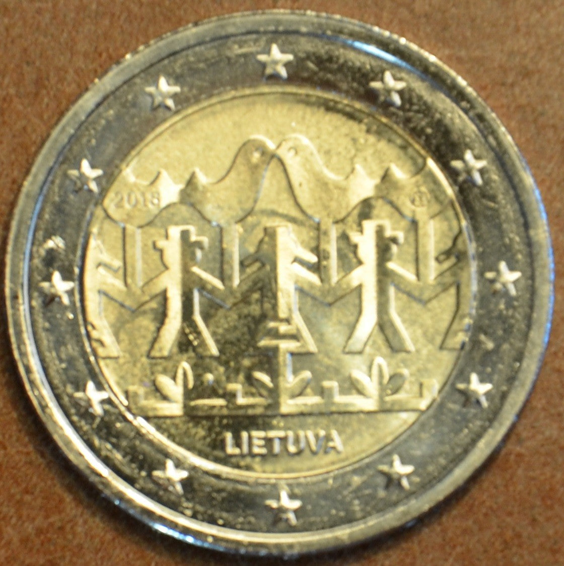 2 Euro Litvánia 2018 - A Litván dal- és táncünnep (UNC)