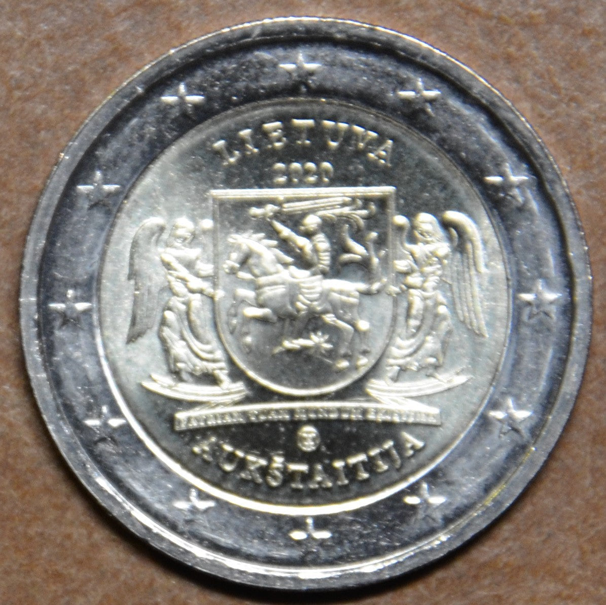 2 Euro Litvánia 2020 - Aukštaitija (UNC)