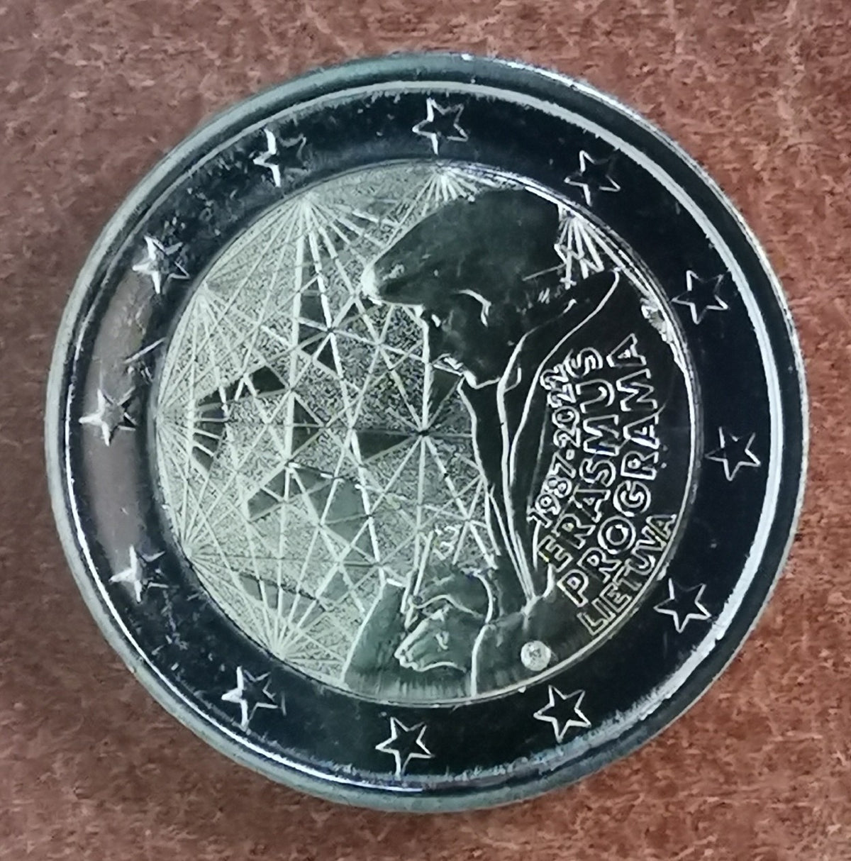 2 Euro Litvánia 2022 - Erasmus Program (UNC)
