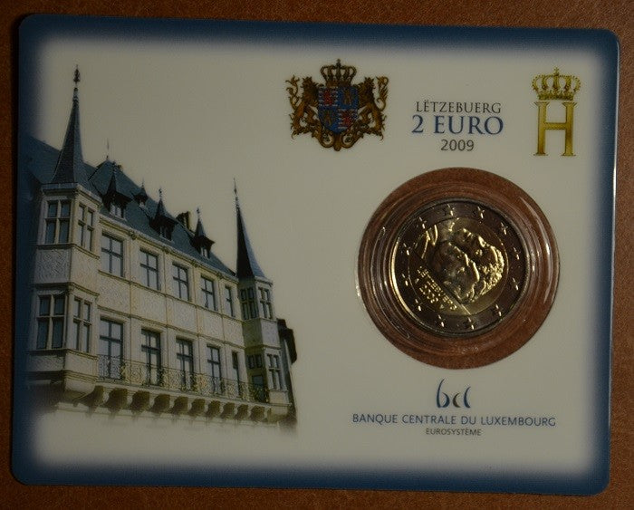 2 Euro Luxemburg 2009 - Charlotte trónra lépésének 90. évfordulója (BU)