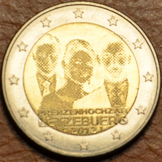 2 Euro Luxemburg 2012 - A királyi esküvő (UNC)