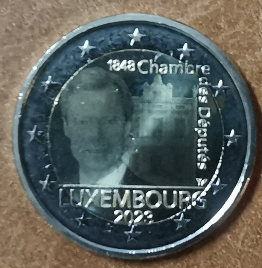 2 Euro Luxemburg 2023 - A Képviselőház 175. évfordulója (foto változat BU)