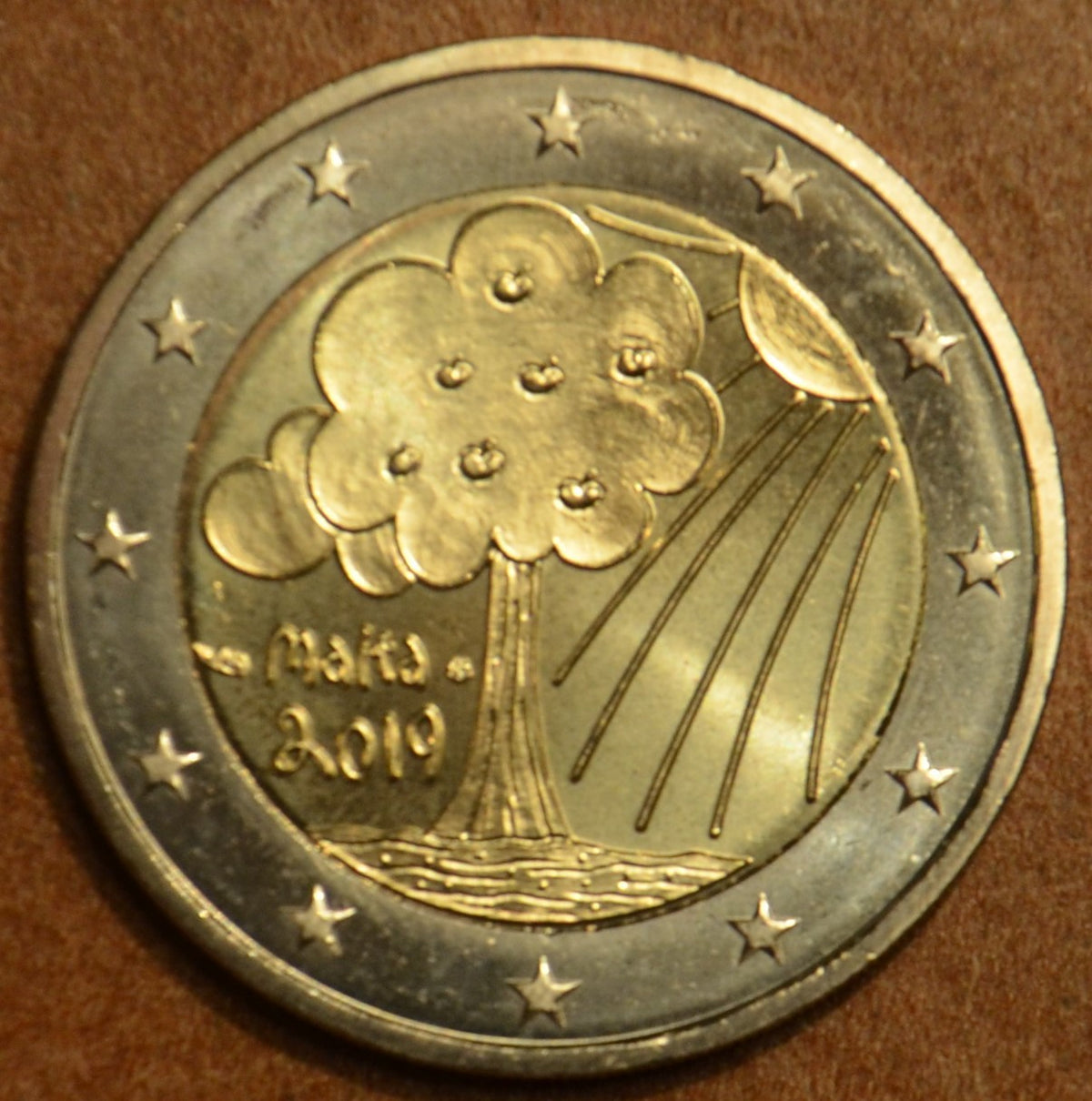 2 Euro Málta 2019 Természet és környezetvédelem - francia verjegy (UNC)