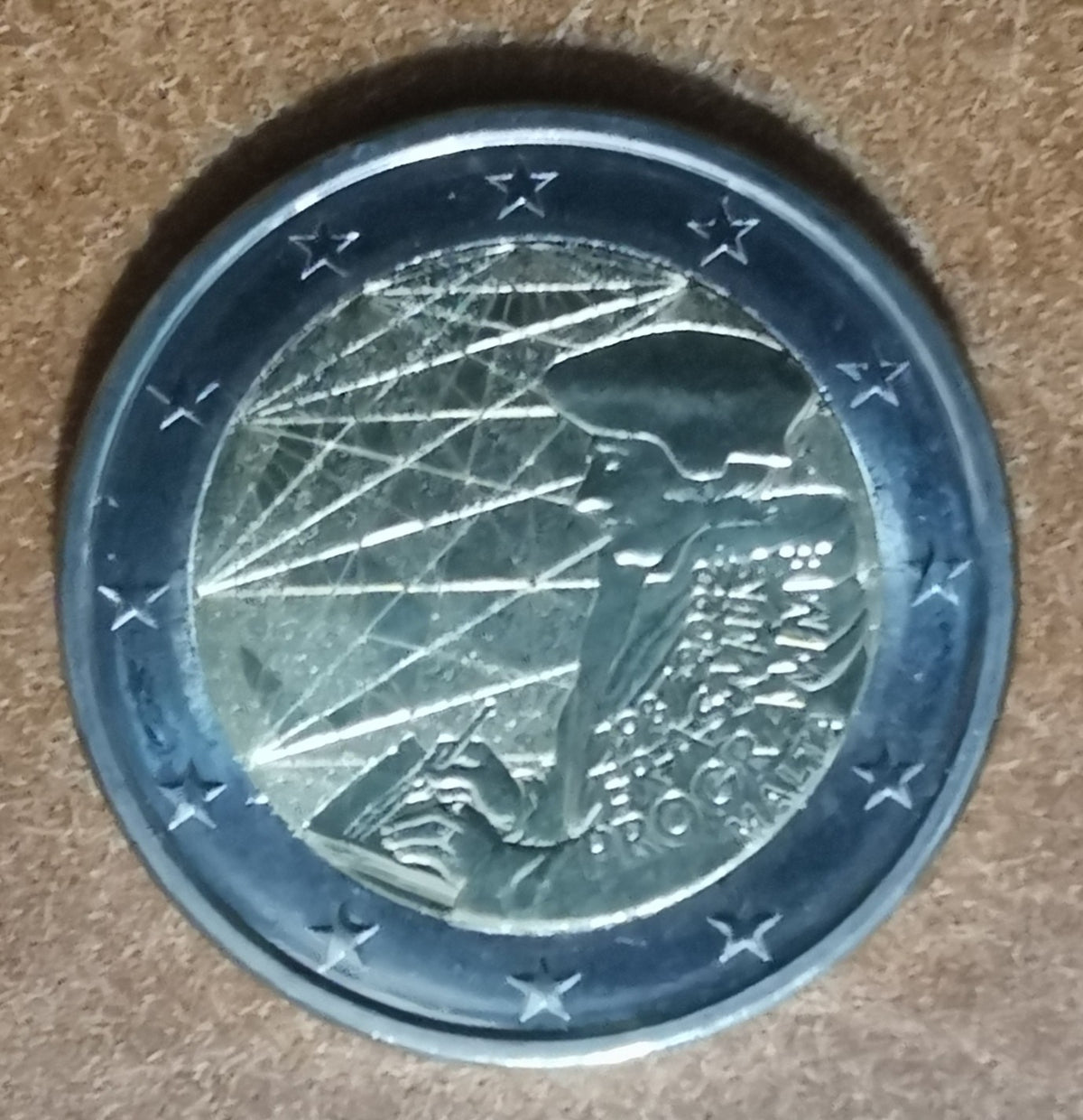 2 Euro Málta 2022 - Erasmus Program (UNC)