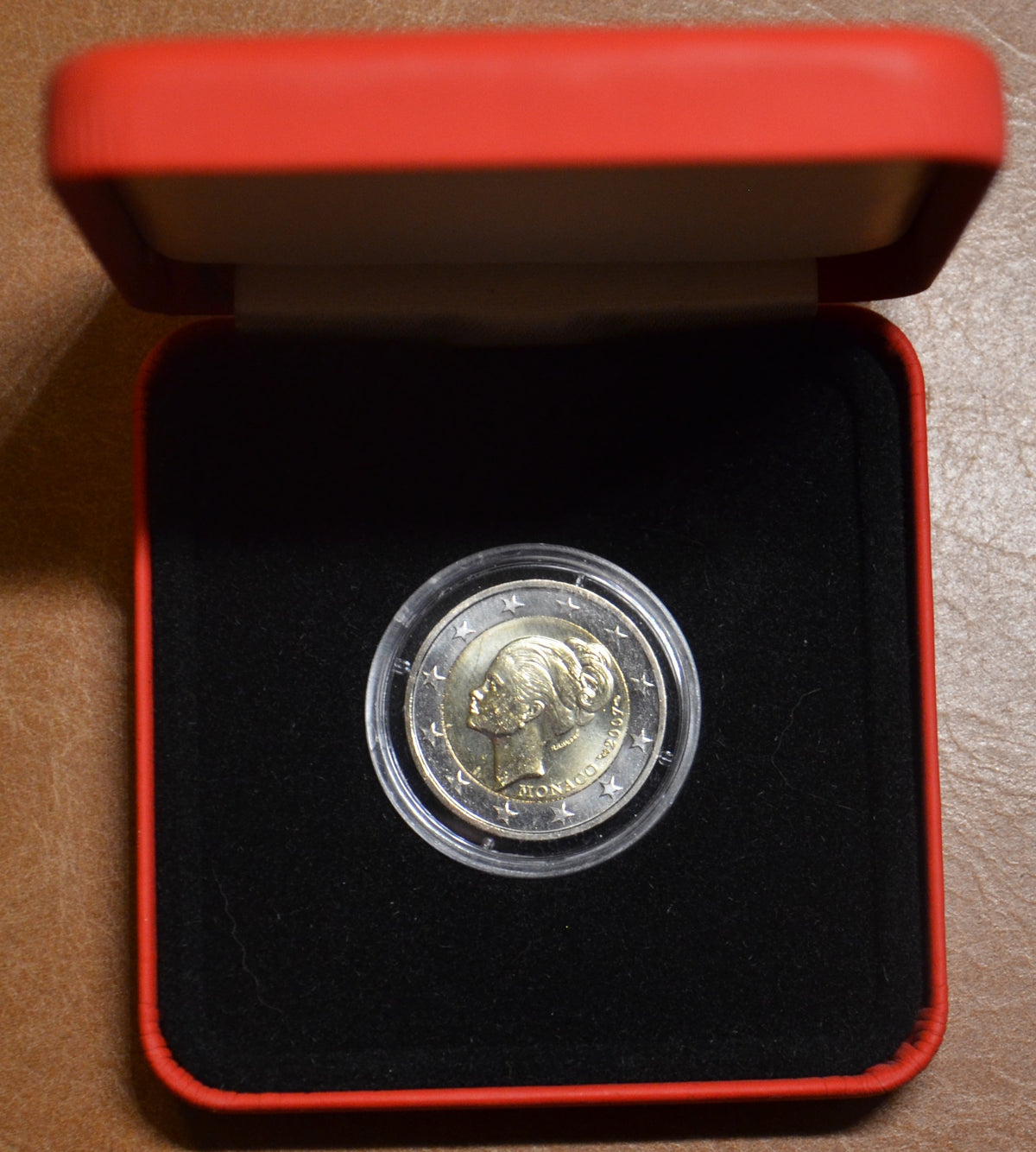 2 Euro Monaco 2007 - Grace hercegnõ halálának 25. évfordulója (UNC)