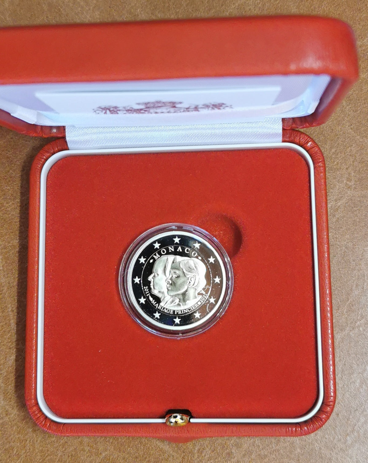 2 Euro Monaco 2021 - Albert herceg és Charlene esküvőjének 10. évfordulója (Proof)