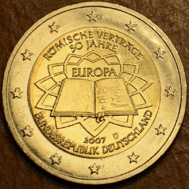 2 Euro Németország 2007 "D" 50 éves a Római szerződés (UNC)