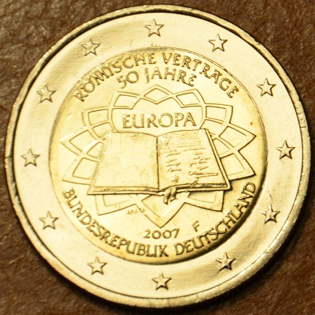 2 Euro Németország 2007 "F" 50 éves a Római szerződés (UNC)