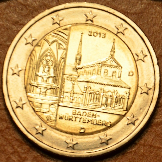 2 Euro Németország 2013 "D" Baden-Württemberg: Kloster Maulbronn (UNC)