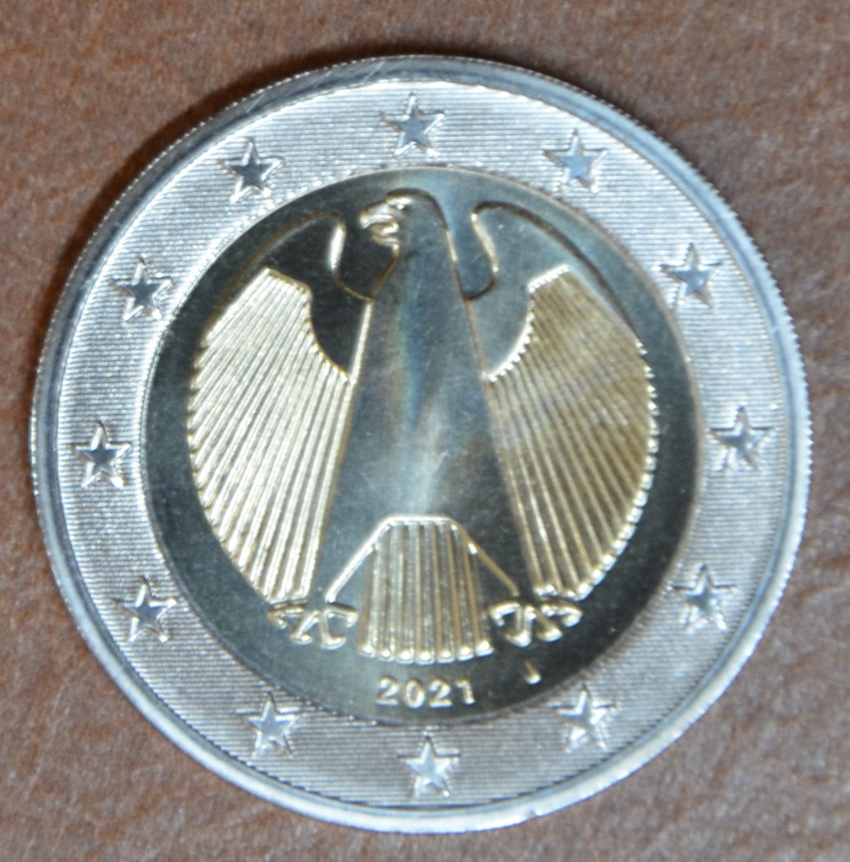 2 Euro Németország 2021 "J" (UNC)