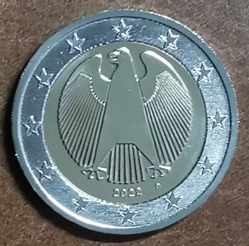 2 Euro Németország 2022 "D" (UNC)