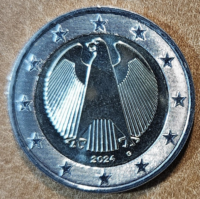 2 Euro Németország 2024 "G" (UNC)
