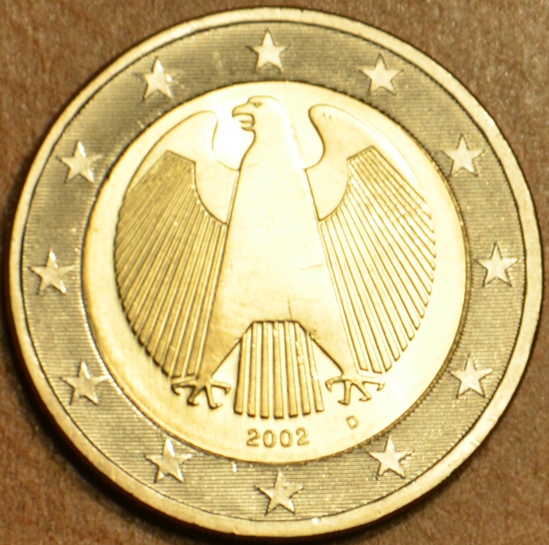 2 Euro Németország "D" 2002 (UNC)