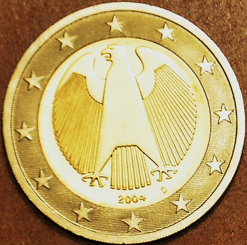 2 Euro Németország "D" 2004 (UNC)