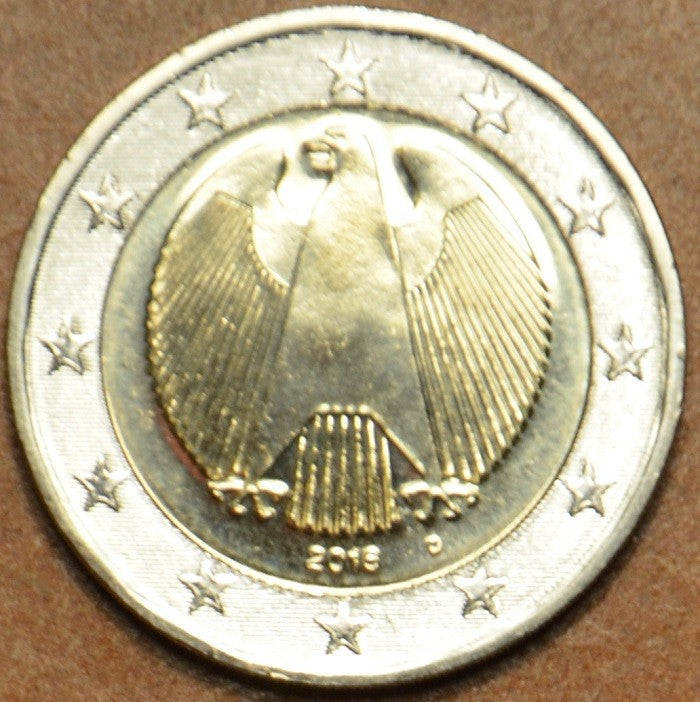 2 Euro Németország "D" 2016 (UNC)