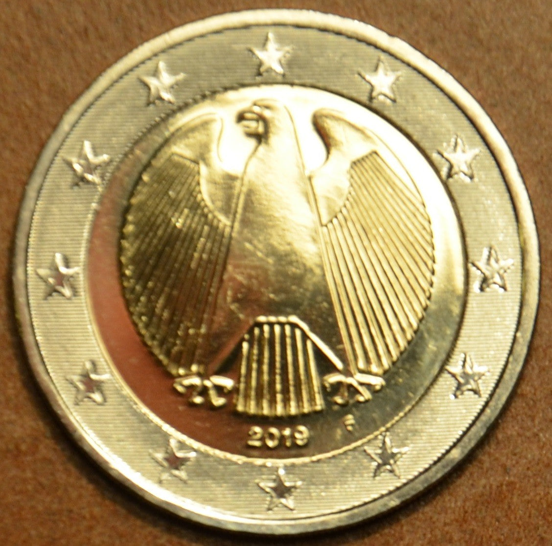 2 Euro Németország "F" 2019 (UNC)