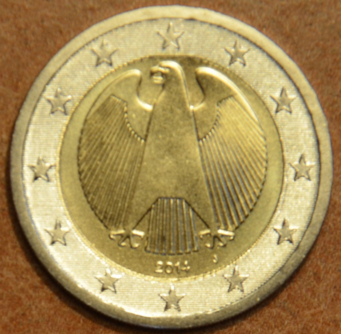 2 Euro Németország "J" 2014 (UNC)