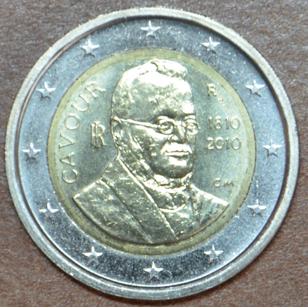 2 Euro Olaszország 2010 - Camilio Cavour Benso gróf születésének 200. évfordulója (UNC)