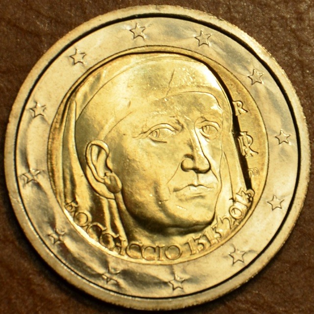 2 Euro Olaszország 2013 - Giovanni Boccaccio születésének 700. évfordulója (UNC)